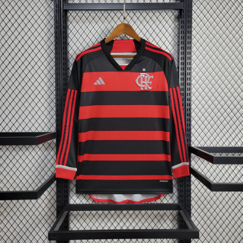 Camisa Flamengo Manga Longa - 24/25