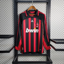 Camisa Milan Manga Longa - 06/07