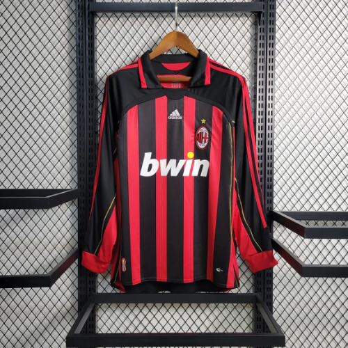Camisa Milan Manga Longa - 06/07