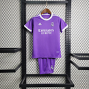 Kit Infantil Retro Real Madrid - 17/18