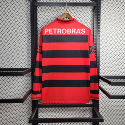 Camisa Retro Flamengo Manga Longa - 94/95