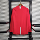 Camisa Retro Manchester United Manga Longa - 07/08