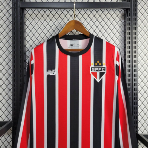 Camisa São Paulo II Manga Longa - 24/25