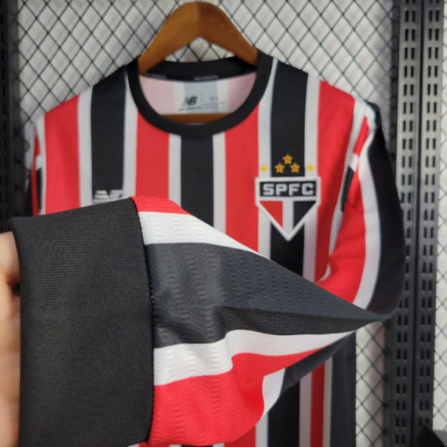 Camisa São Paulo II Manga Longa - 24/25