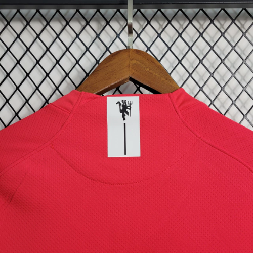 Camisa Retro Manchester United Manga Longa - 07/08