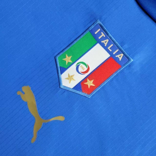 Camisa Retro Seleção Itália - Copa do Mundo 2006