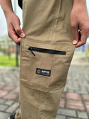 Calça Cargo Rip Stop Wats World Bege