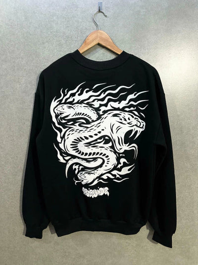 Moletom Careca Trip Side Trinity Fang Preto