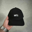 Boné Dad Hat Wats College Preto