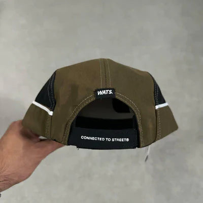 Boné Five Panel Wats Circle Tag Bege