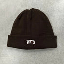 Gorro Wats College Marrom