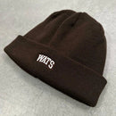 Gorro Wats College Marrom