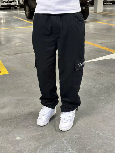 Calça Cargo Trip Side Preta