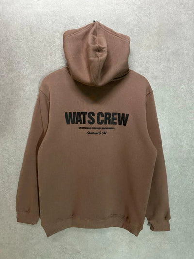 Moletom Wats Crew Capuchino