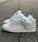 Dc Court Graffik Imp Womens White Silver