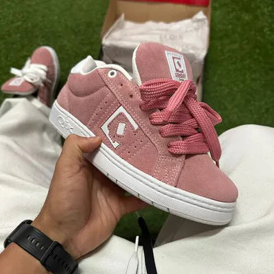 Qix Combat Suede Rose/Branco