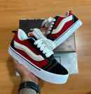 Vans Knu Skool Red Black